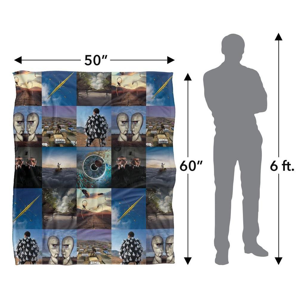 Pink Floyd Later Years Silky Patterned Supersoft Blanket