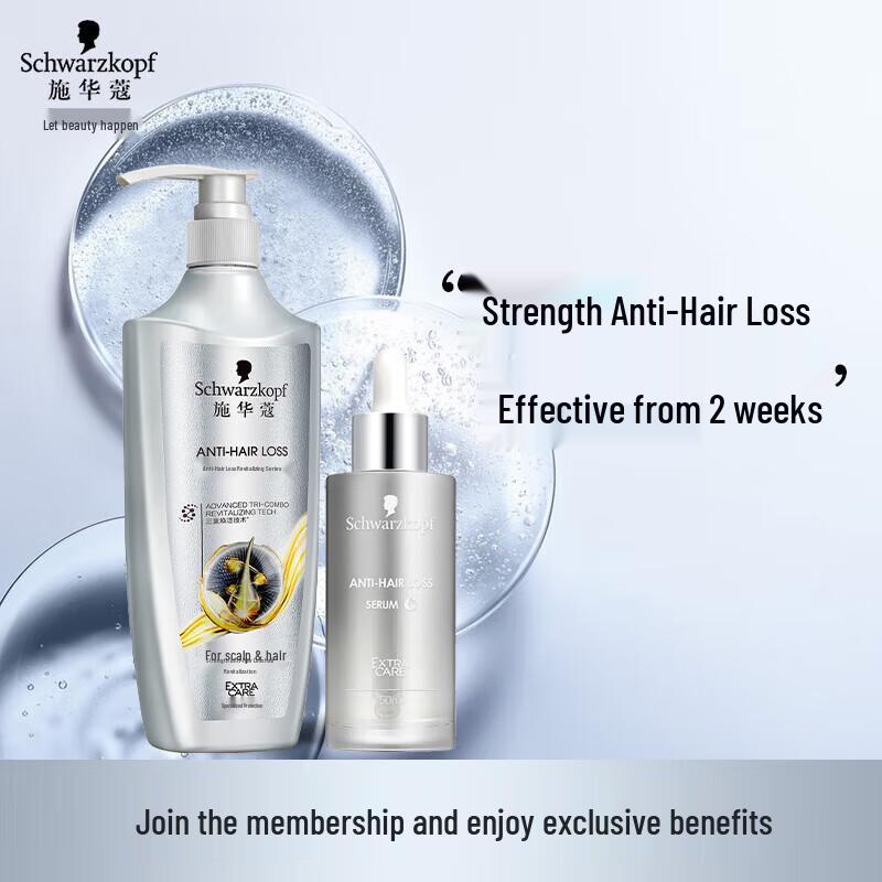 Schwarzkopf Anti-Hair Loss Hair Strengthening Set