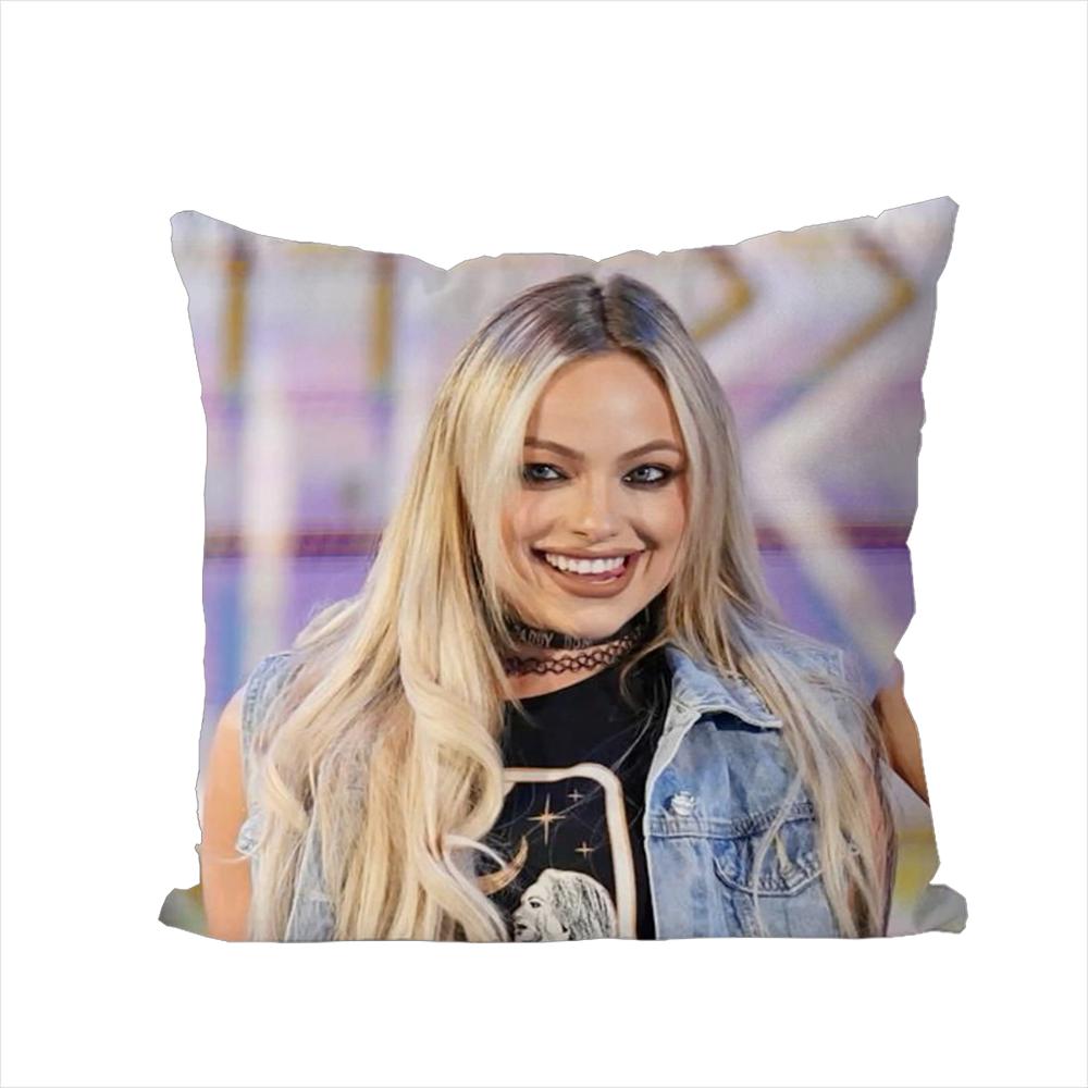 

Liv MMorgan Pillow Case For Car Sofa Decorative Home Doublesided Print Plush Square Throw Pillow Cushion Cover 30x30cm