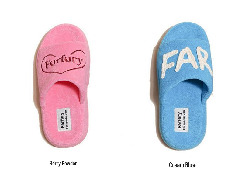 Personality Color Block Thick Sole Women's Non-Slip Slippers - 2025 Autumn Silent Indoor Home Footwear