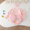 New Princess Tulle Skirt Birthday Dress Romper for Infants and Toddlers