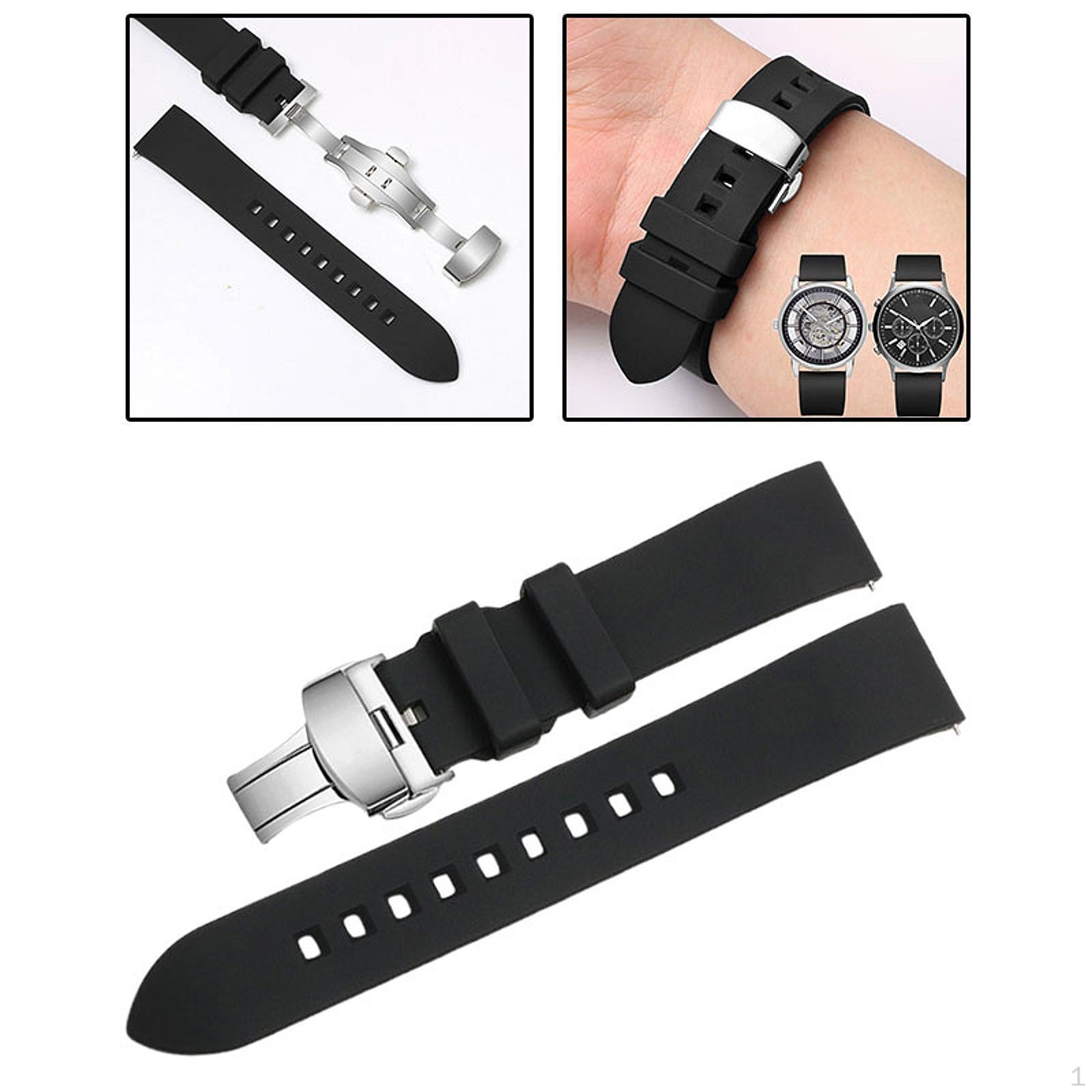 

Премиум силиконовая замена с застежкой-бабочкой