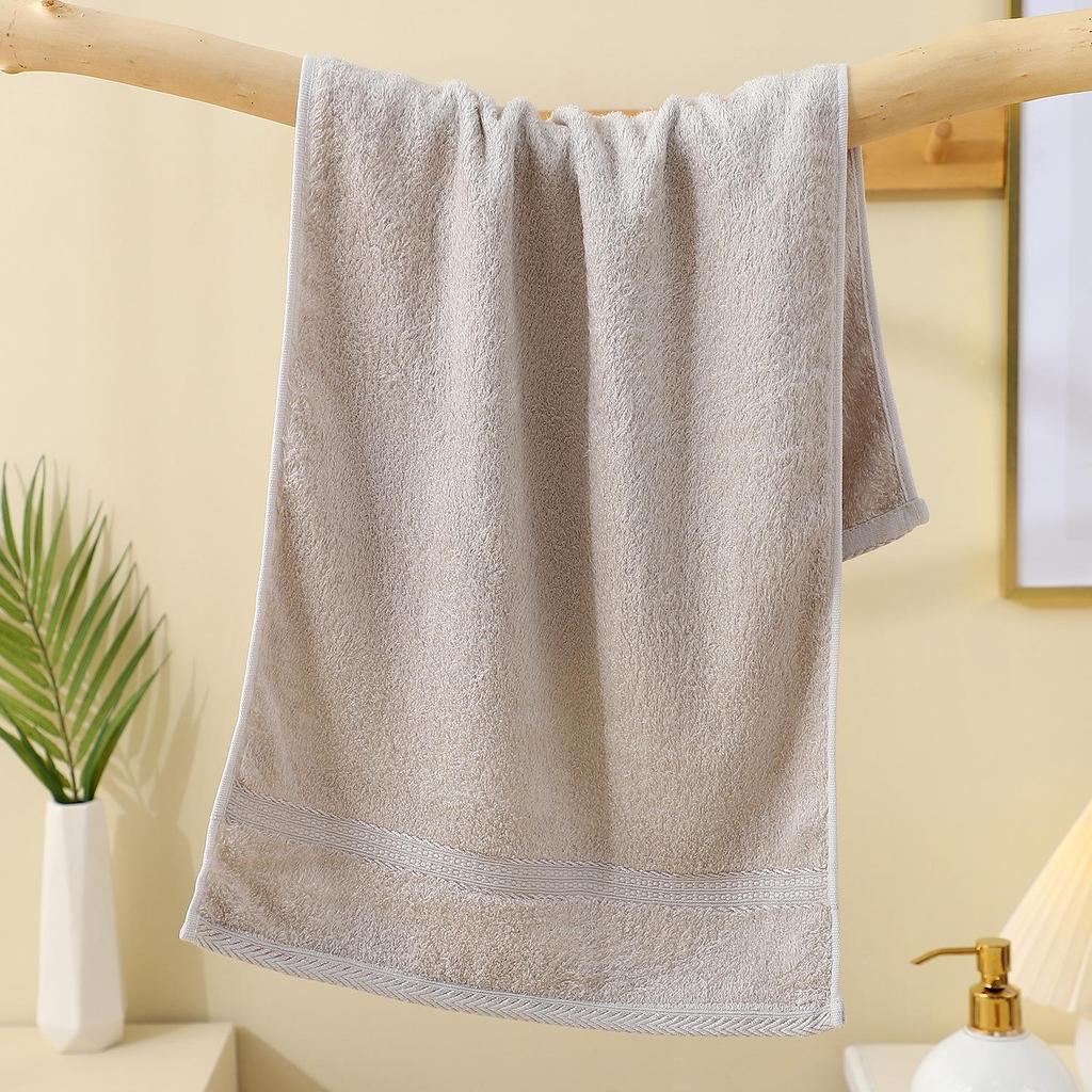 Ręcznik z włókna bambusowego: Chłonny, Trwały, Miękki—Lepszy niż Bawełna. Zawiera darmowy ręcznik do twarzy z węgla bambusowego.