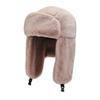 Winter new thermal hats men's and women's hats cold-proof outdoor velvet fashion windproof large ear hats cotton hats