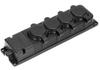 Orno Workshop Splitter 4X Sockets Ip44 Rubber
