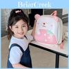 Kids Cute Bear Backpack For Preschool Eva Material With Stylish Design And Spacious Storage