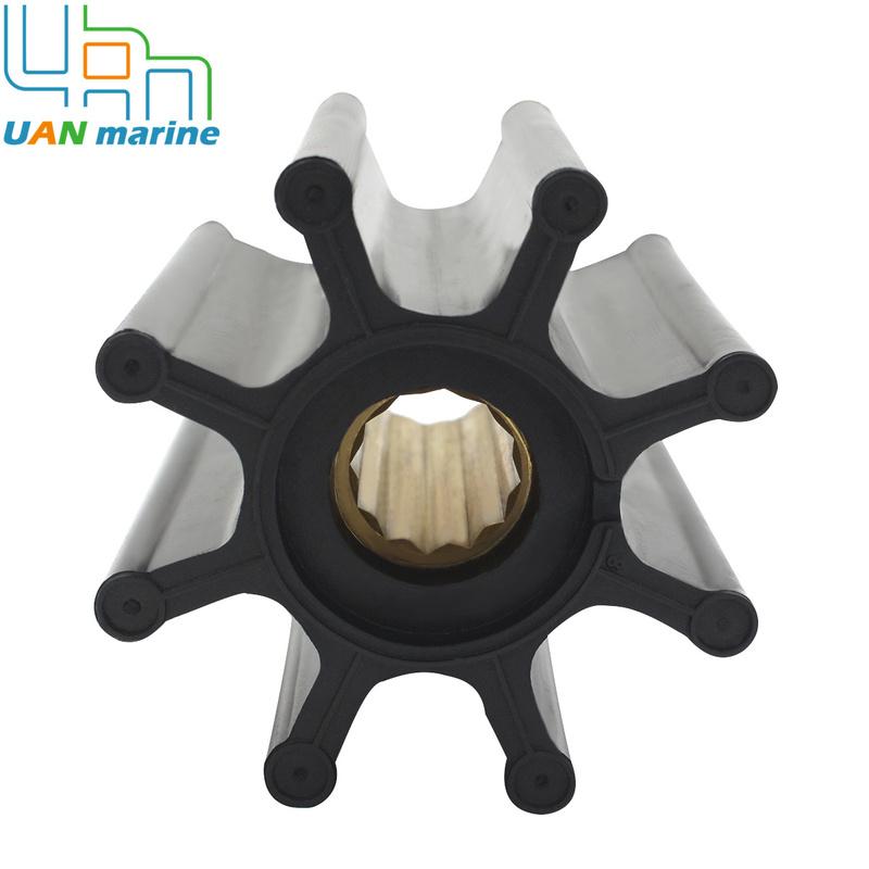 3588476 Sea Water Pump Flexible Impeller For Volvo Penta  21730348  381757  3593573  3583602  3588476 чёрный