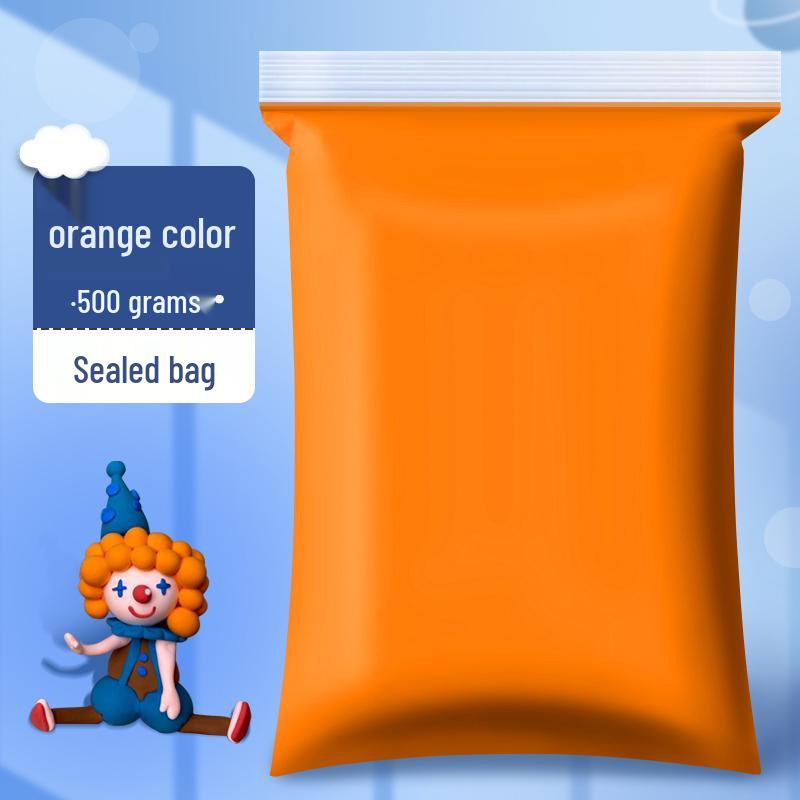 Children's Green Clay Bubble Pack - Single Color Refill with Black Plasticine for Kindergarten