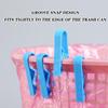 2/5/10Pcs Trash Bag Fixed Clip Universal Plastic Garbage Basket Bag Fixed Holder For Bathroom Organizer Home Kitchen Storage Clamp