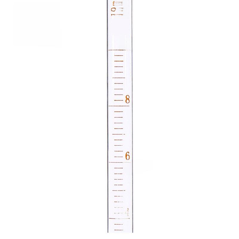 Graduierte Glaspipette mit rotem Gummikopf - Erhältlich in den Größen 0,5 ml, 1 ml, 2 ml, 3 ml, 5 ml, 10 ml für den Laborgebrauch