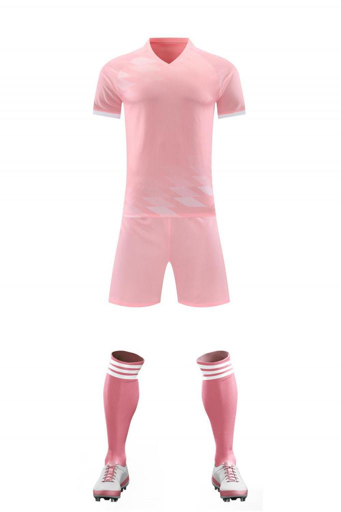 Set Maglia da Calcio Traspirante Asciugatura Rapida Manica Corta Abbigliamento da Calcio Studenti Scuola Primaria Allenamento Partita Divisa di Squadra Versione Giocatore