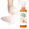 110ml Foot Peeling Spray Repair Rough Heels Cracked Healing Effective Orange Essence Pedicure Foot Dead Skin Remover For Heel City