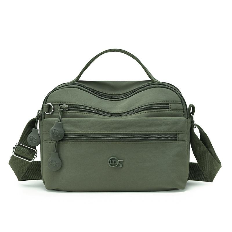 Shoulder Bag Simple and Fashionable Nylon Cloth Lightweight Crossbody Bag Casual Women's Mobile Phone Change Multi-purpose Bag