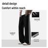 JEEP SPIRIT Men's 2026 Spring Autumn Loose Straight Leg Casual Sports Pants