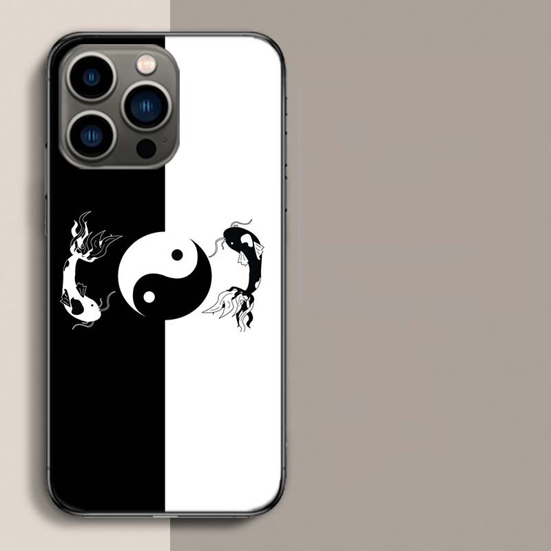 Acht Trigramme Tai Chi Yin Yang Handyhülle Für Apple Iphone 16E 16 17 Pro Max Air 15 Pro 14 Plus 12 13 Mini Hülle Niedlich Lustig