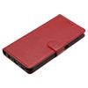 For iPhone 15 Plus Leather Phone Case Wallet Stand Cover with Handy Strap