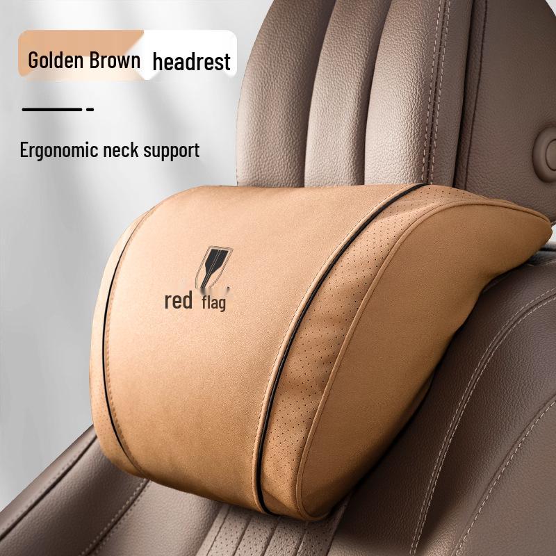 Neck and Lumbar Support for Hongqi HS5/H5/HS7/H7/H9/H6 Car Headrests - Interior Accessory