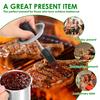 Stainless Steel Basting Pot Sauce Basting Oil Pot with Brush 500ML Oil Storage Pot Sauce Storage Jar for BBQ Kitchen Accessories