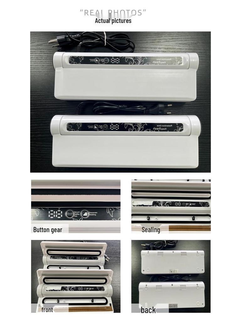 Máquina de Selagem a Vácuo Compacta para Conservação de Alimentos Transfronteiriços