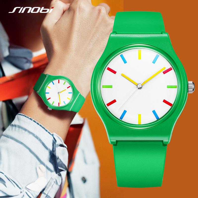 Shinobi Men'S Watch Silicone Strap Outdoor Leisure Student Quartz Watch Men'S And Women'S Waterproof Watch 9913