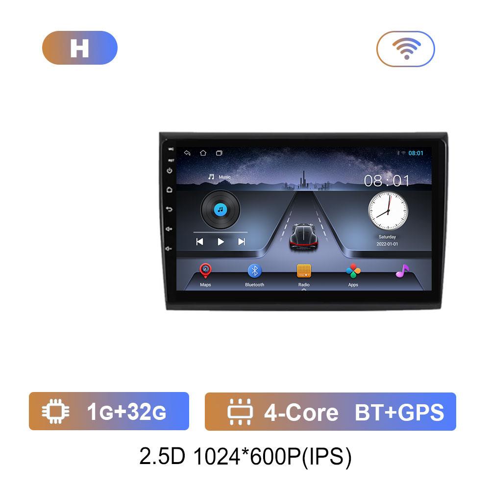 

GPS Navigation Android 14 for Fiat Bravo 198 2 II 2007 - 2014 Car Video Multimedia Player Split Screen 4G BT DSP Stereo WiFi