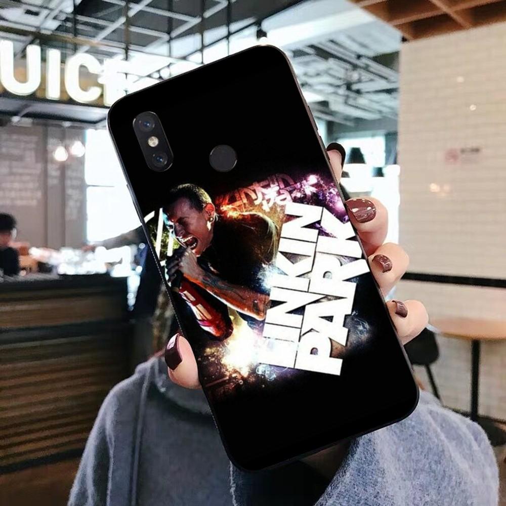 Band L-Linkin Cool P-Park Phone Case For Xiaomi Mi 5X 8 9 10 11 12 lite pro 10T PocoX3pro PocoM3 Note 10 pro lite