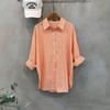 C S In The Room Stripe pIntuCk Slit Long Sleeve Shirt 2Color C