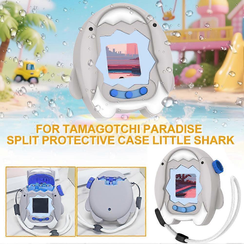 Pour Bandai Pour Tamagotchi Pour Tamagotchi Paradise Animal de compagnie électronique Dessin animé Housse de protection Petit requin