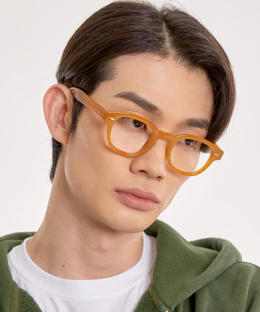 Eseubika Hector-C02 Blue Light Horn-Rimmed Glasses