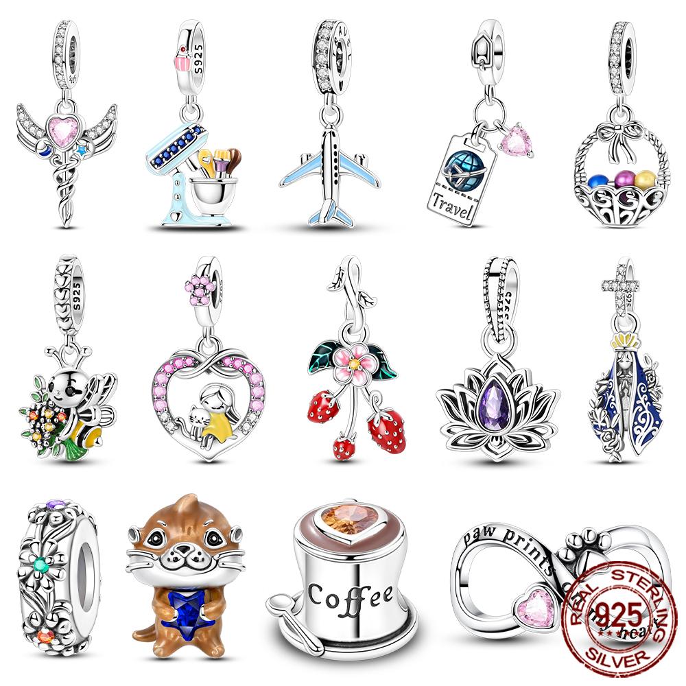 Copper Thermos Eternal Love Charms Beads Fit Original Bracelet Pendants Diy Jewelry Charm Gift For Women