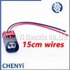 2 Pin Female Automobile Waterproof Connector Car Water Temperature Sensor Wire Harness Plug 7287-0027-30 for 3.8