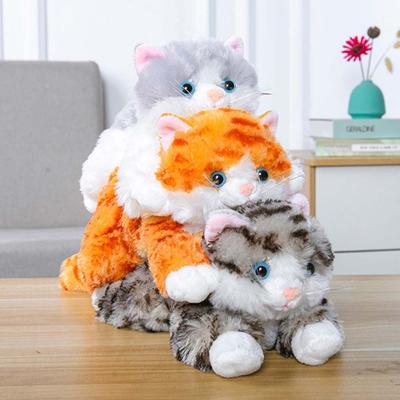 Pillow Appease Toy Sleep Toy Cat Stuffed Toys Cat Plush Doll Simulation Cat Plush Toy Plush Pillow