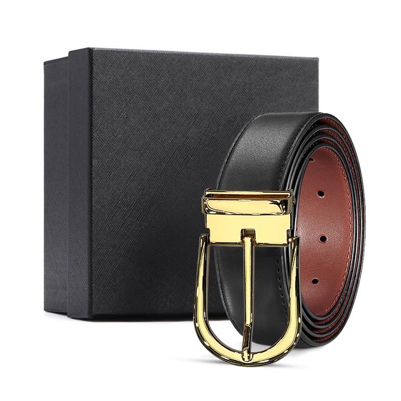 Натуральная кожа желто-коричневый низ двухслойная коровья кожа автоматическая пряжка ремень коровья кожа натуральная кожа 120cm