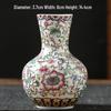 Antique Blue and White Chinese Porcelain Vase - European & American Handicraft for Flower Arrangements