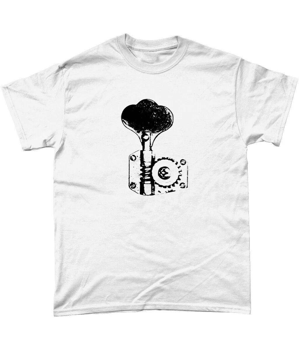 

Bass Guitar Machine Head T Shirt 4XL