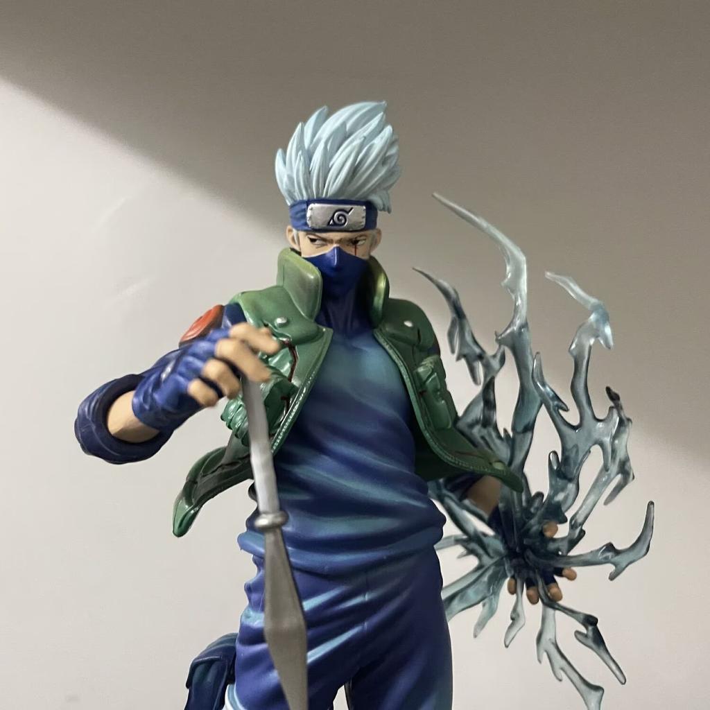 Anime Naruto Figrue Hatake Kakashi Action Figures Pvc Statue Desktop Ornamen Collection Statue Model Decoration Room Desk Toys