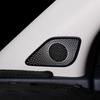 2PCS Set Door A-Pillar Tweeter Covers Speaker Decorative Stickers Stainless Steel Material for Kia Sportage NQ5 -2026