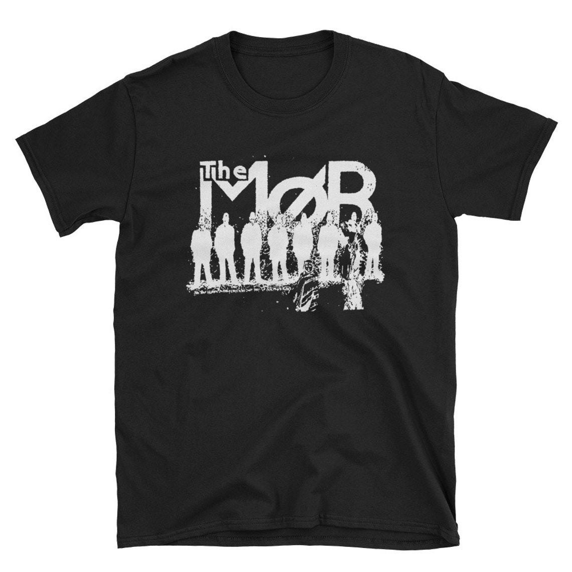 

The Mob T-Shirt Mens Womens Tees Top, Crass, Flux of Pink Indians, Discharge, Rudimentary, Unisex tee 3XL