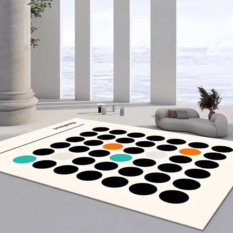 Supply Crystal Velvet Carpet, Living Room Sand And Coffee Table Carpet, Light Luxury Household Large Area Full Floor Mat