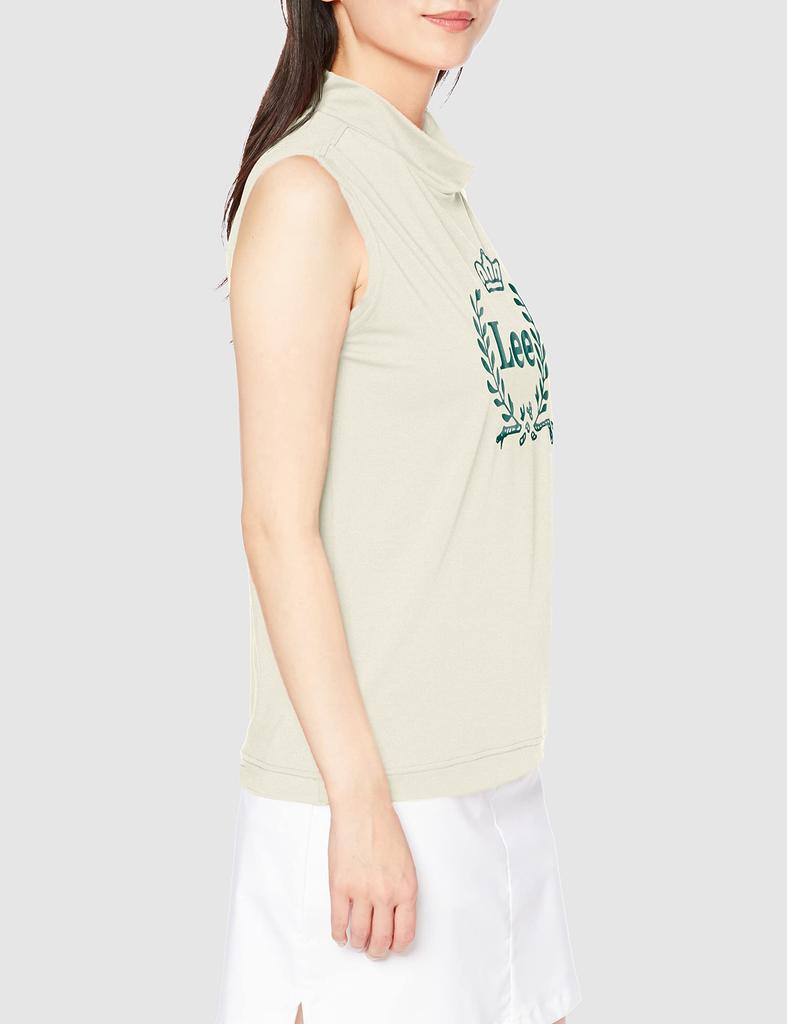 Lee Tight Mockneck Size M T-Shirt, Women's, White,