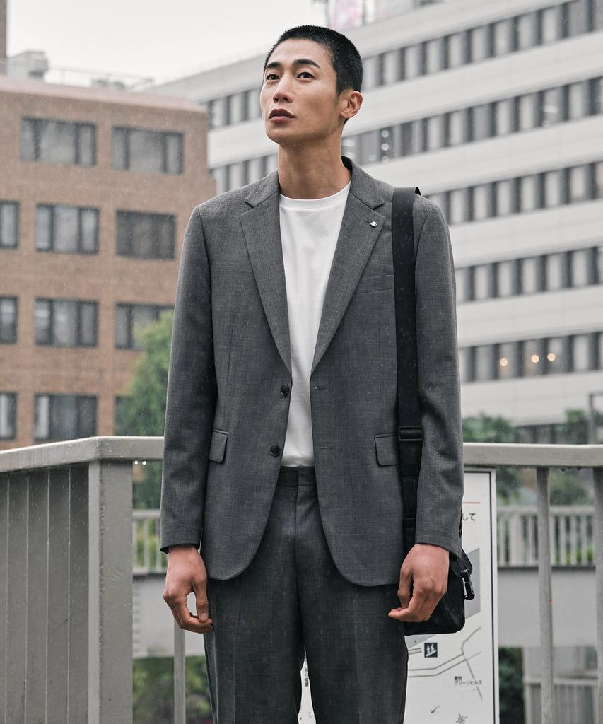 Stco [Summer Suit] Summer Wool Essential Stretch Suit Set_Grey (Classic Fit)_Ssjvb63Set