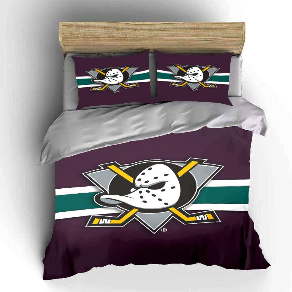 Hockey Mask Logo Bedding Set Bedding Duvet Cover Set Duvet Cover Pillowcases (1 * Duvet Cover 2 * Pillowcases, without duvet insert)