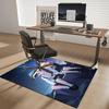 1pc Anime Cartoon Design Office Chair Mat - Seasonal Gift, Suitable for Home Decor, Living Room, Bedroom, Game Room & Dormitory Carpet (Kawaii Charact