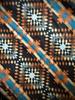 Heavyweight jacquard fabric with Ortega and Native American Perfect for repurposing denim interior and handmade projects patterns. scraps, decor,