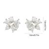 Fashion Geometric Earphone Clips Full Zircons Studded Crystal Designs Accessories Easy Installation for Decorations