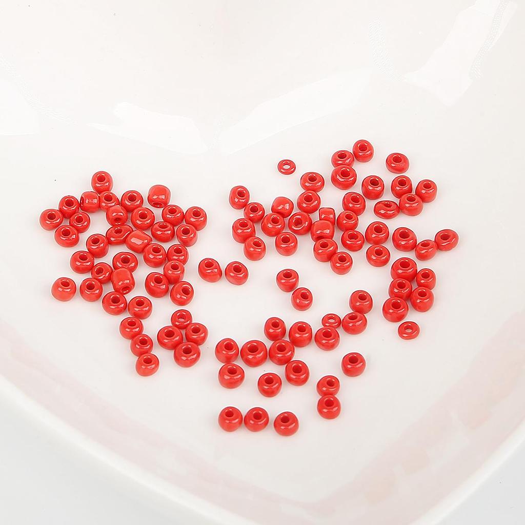 2/3/4mm Solid Color Glass Rice Beads For Jewelry Decoration Making DIY Necklace Bracelet