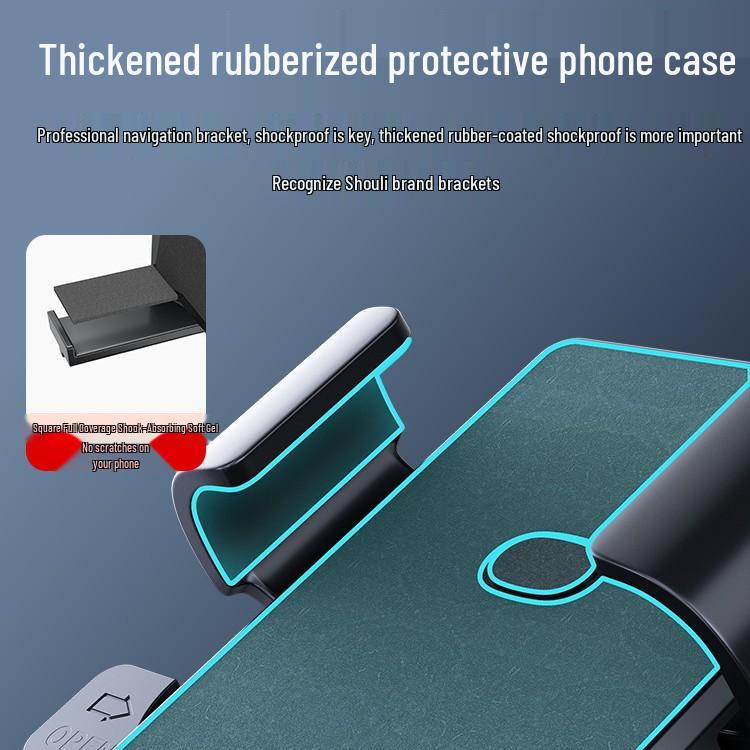 Nový přírůstek: Nárazuvzdorný držák telefonu pro elektrické vozidlo s technologií proti otřesům pro motocykly, 0,05 doprava