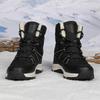 TUINANLE Damenschuhe Schneestiefel Gefüttert Warm Fellfutter Mid-Calf Winterstiefel für Damen Rutschfeste Outdoor Stiefeletten