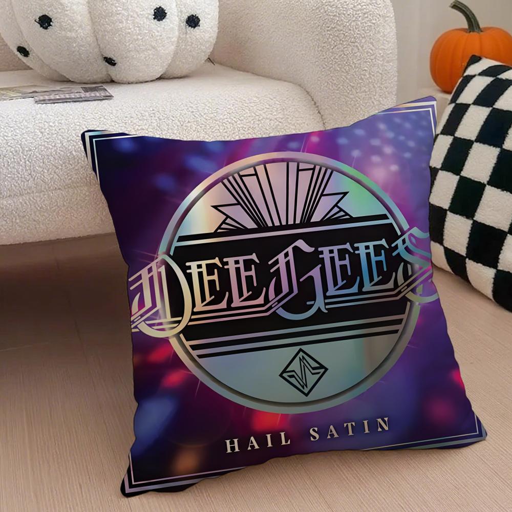 Classic Band F-Foo F-Fighters Cushion Cover Throw Pillow Cover Hidden Button Durable Polyester Chair Cushion