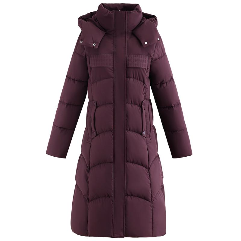 Fashion Winter Jackets Woman Long Parkas Hooded Plus Size Thick Warm Women's Coats